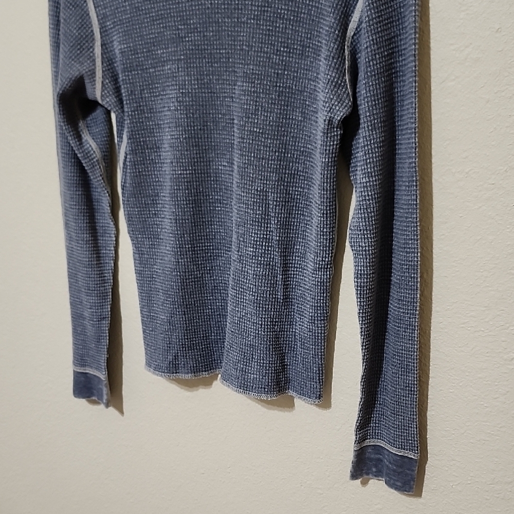 Women's Blue Long Sleeve Top - Picture 7 of 10
